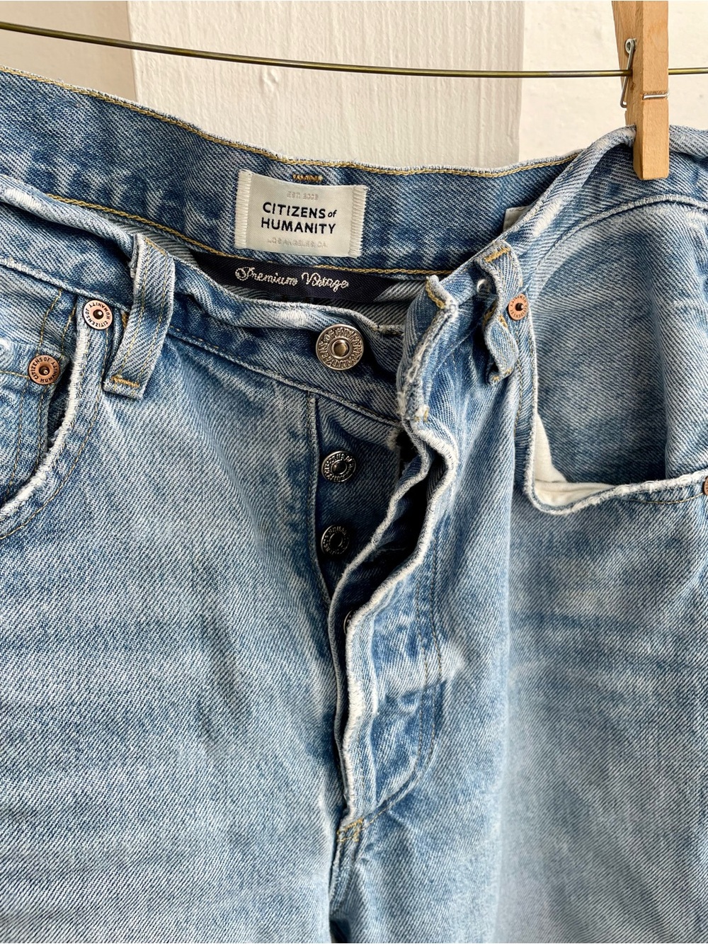 Citizens of Humanity Light Blue Jeans Gaucho